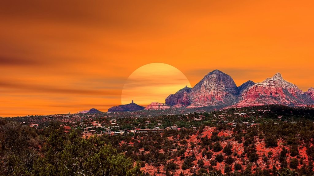 sedona sunset