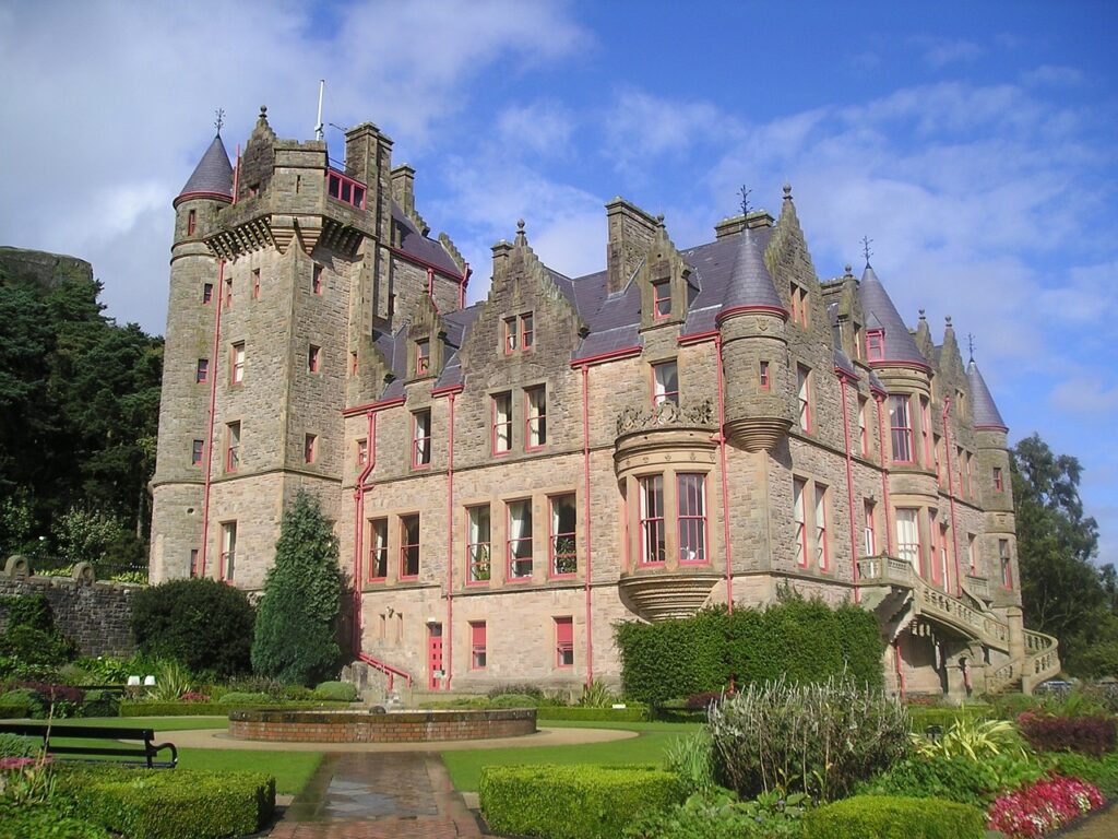 Castle in Belfast Ireland