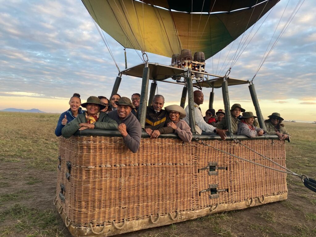 Hot Air Balloon in East Africa